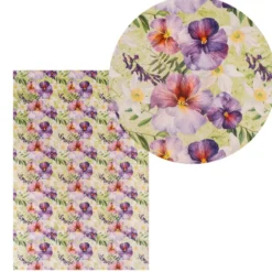Reispapiere, Blüten 21, DIN A4, 30g/m², 2 verschiedene Designs