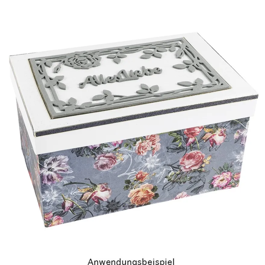 Reispapiere, Blüten 15, DIN A4, 30g/m², 2 verschiedene Designs