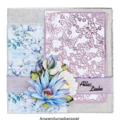 Reispapiere, Blüten 10, DIN A4, 30g/m², 2 verschiedene Designs