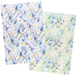 Reispapiere, Blüten 19, DIN A4, 30g/m², 2 verschiedene Designs