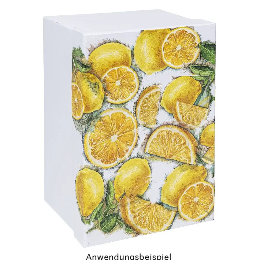 Reispapiere, Stachelbeeren & Zitronen, DIN A4, 2 Designs