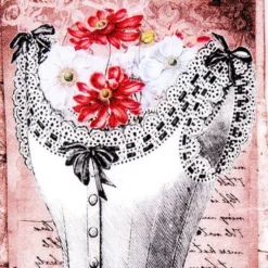 Reispapiere "Vintage 3", DIN A4, 2 Designs
