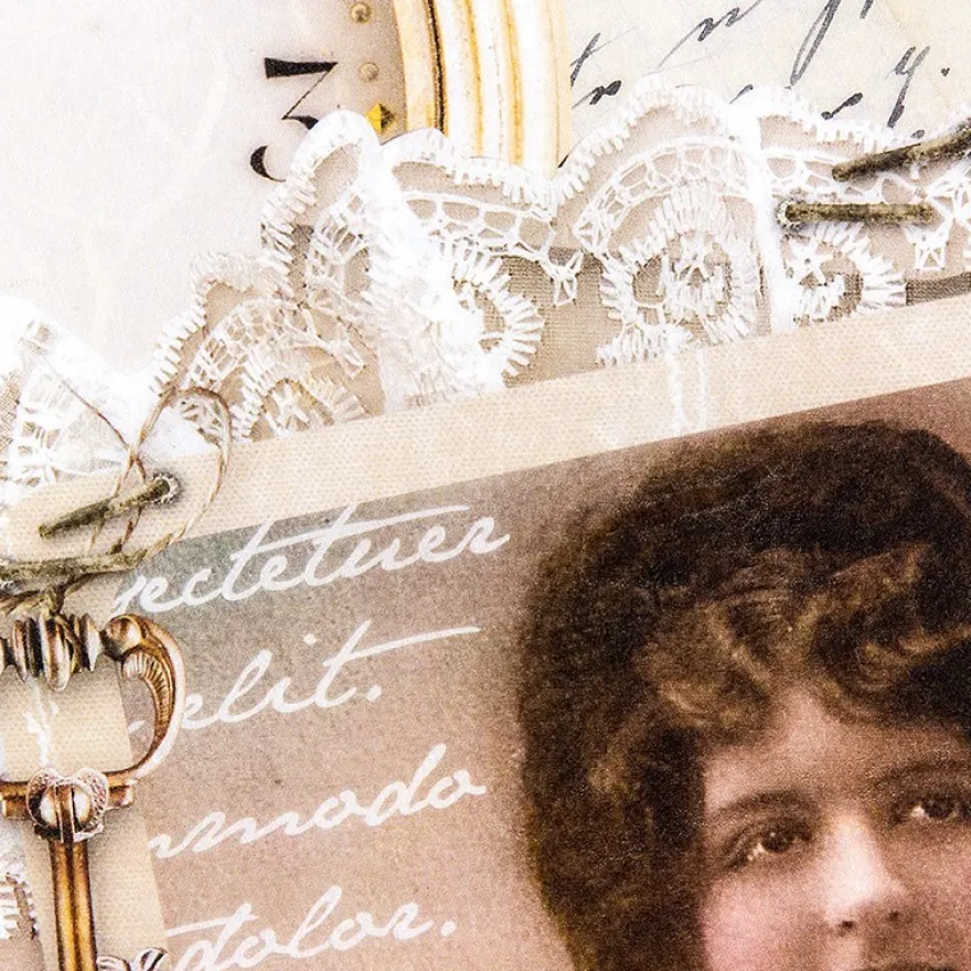 Reispapiere "Vintage 8", DIN A4, 2 Designs