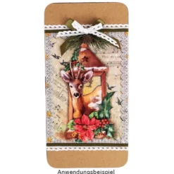 Reispapiere, Weihnachten, DIN A4, 2 Designs