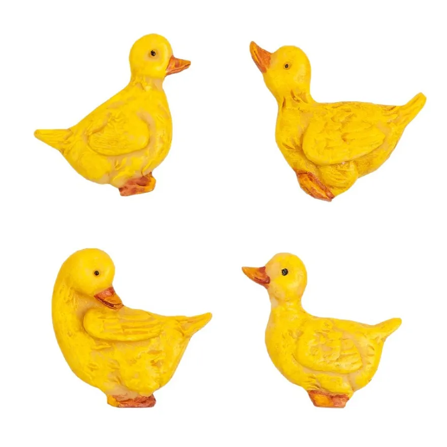 Relief Deko-Hühner & Enten,12er Set