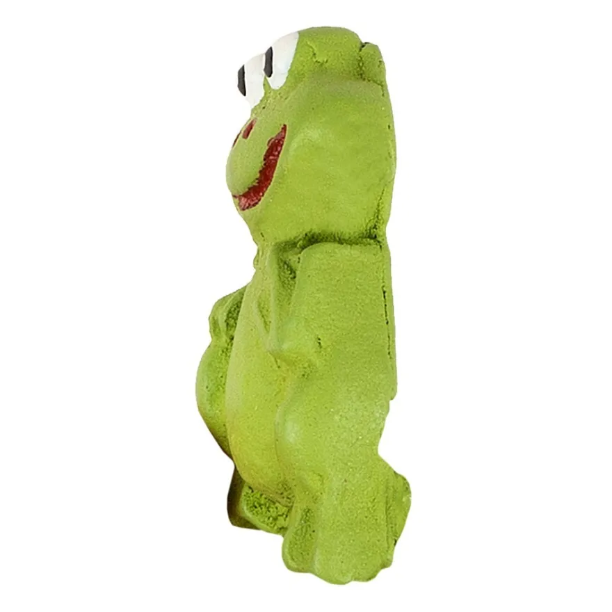 Relief-Frösche, flach, 10 Stück