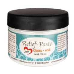 Relief-Paste, classic, weiß, 150ml