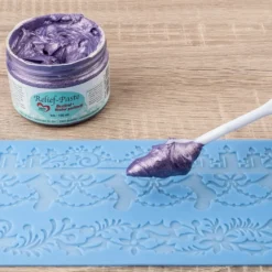 Relief-Paste, flexibel, flieder-perlmutt, 150ml