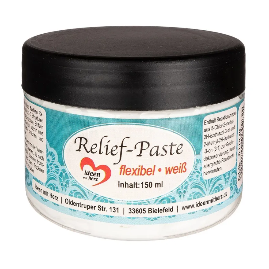 Relief-Paste, flexibel, weiß, 150ml