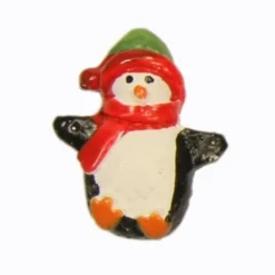 Relief-Pinguine, 2,5 x 2 cm, 10er Set