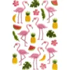 Relief-Sticker, Flamingos, 15cm x 10cm, 27 Sticker