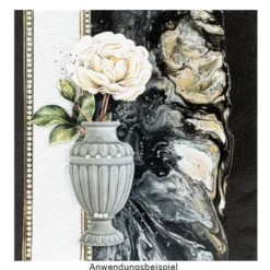 Relief-Sticker, Vasen 3, 18,5cm x 12,5cm