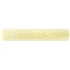 Relief-Vlies Deluxe, Blätter, 30cm breit, 5m lang, naturweiß