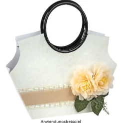 Relief-Vlies Deluxe, Ornamente, 30cm breit, 5m lang, auf Rolle, naturweiß