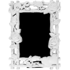Relief-Wechselrahmen, Design 10, weiß, 18,4cm x 23,8cm, für Fotos 13cm x 18cm