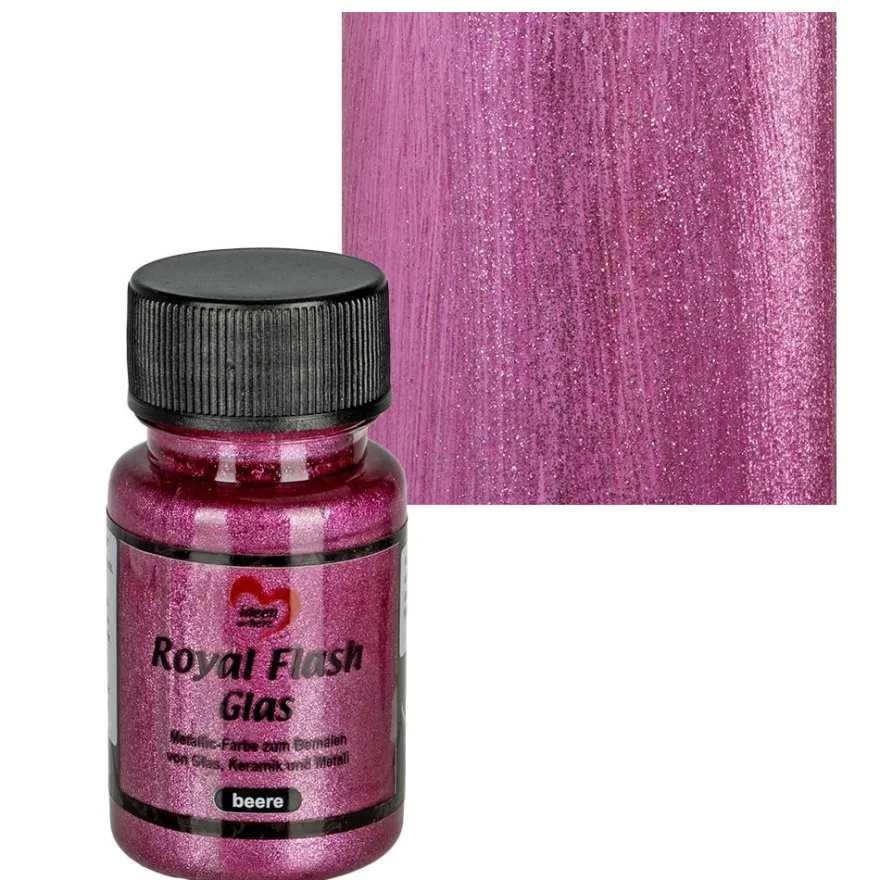 Royal Flash Glas, beere, 50ml