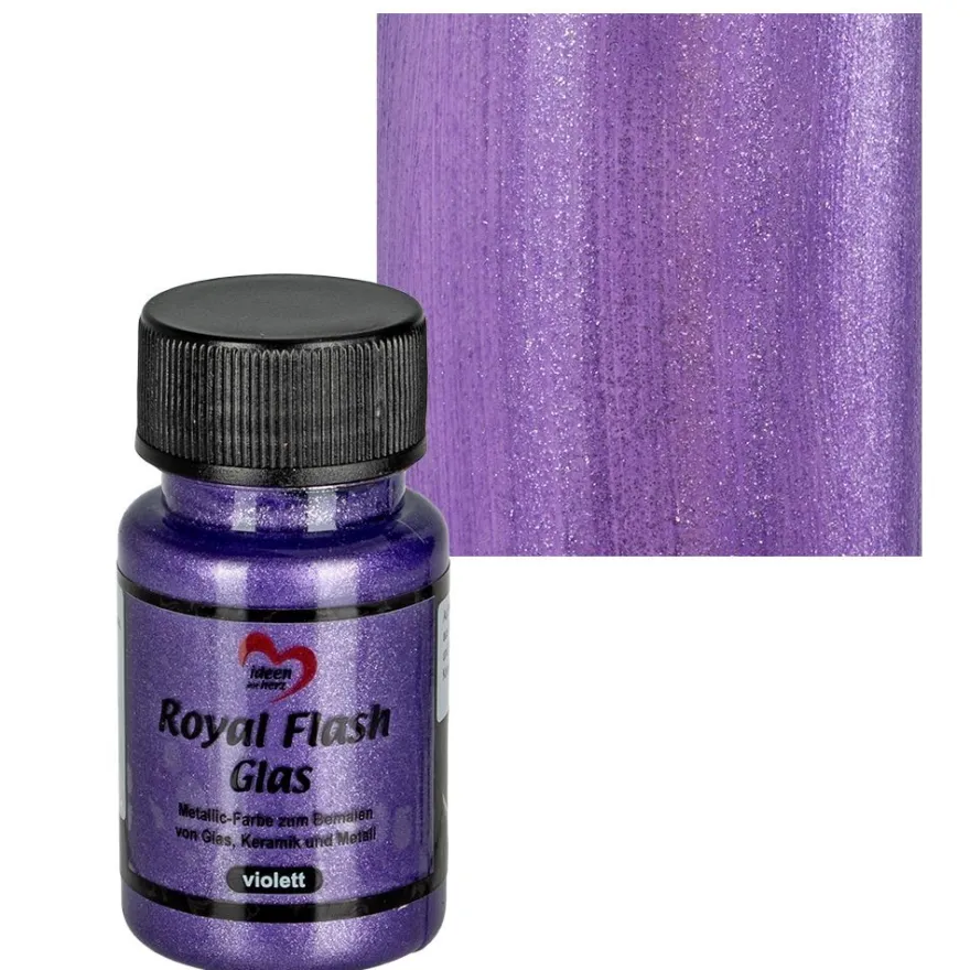 Royal Flash Glas, violett, 50ml