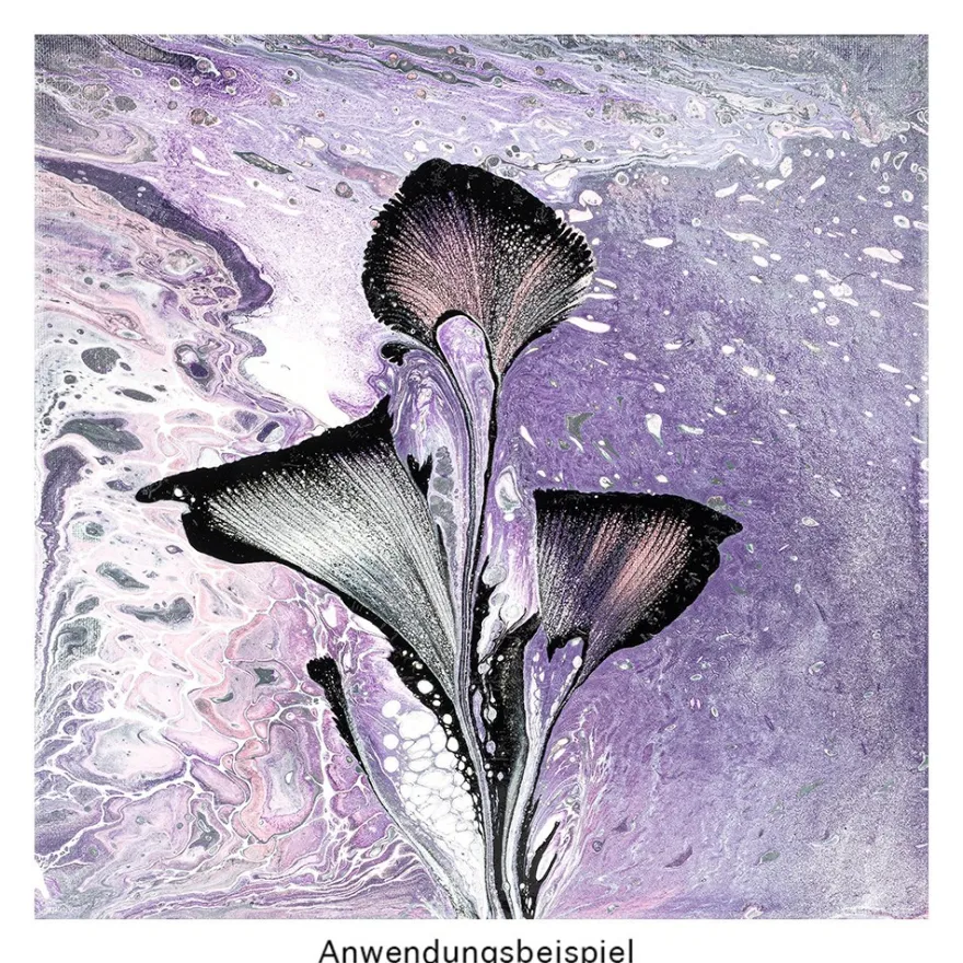 Royal Flash Pouring Mix, 2 in 1, Pouring Medium & Acrylfarbe, violett, 180ml
