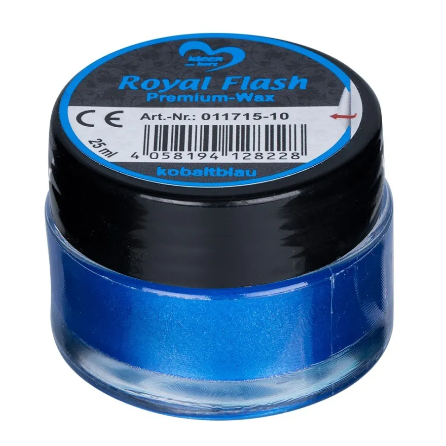 Royal-Flash Premium-Wax, kobaltblau, 25ml