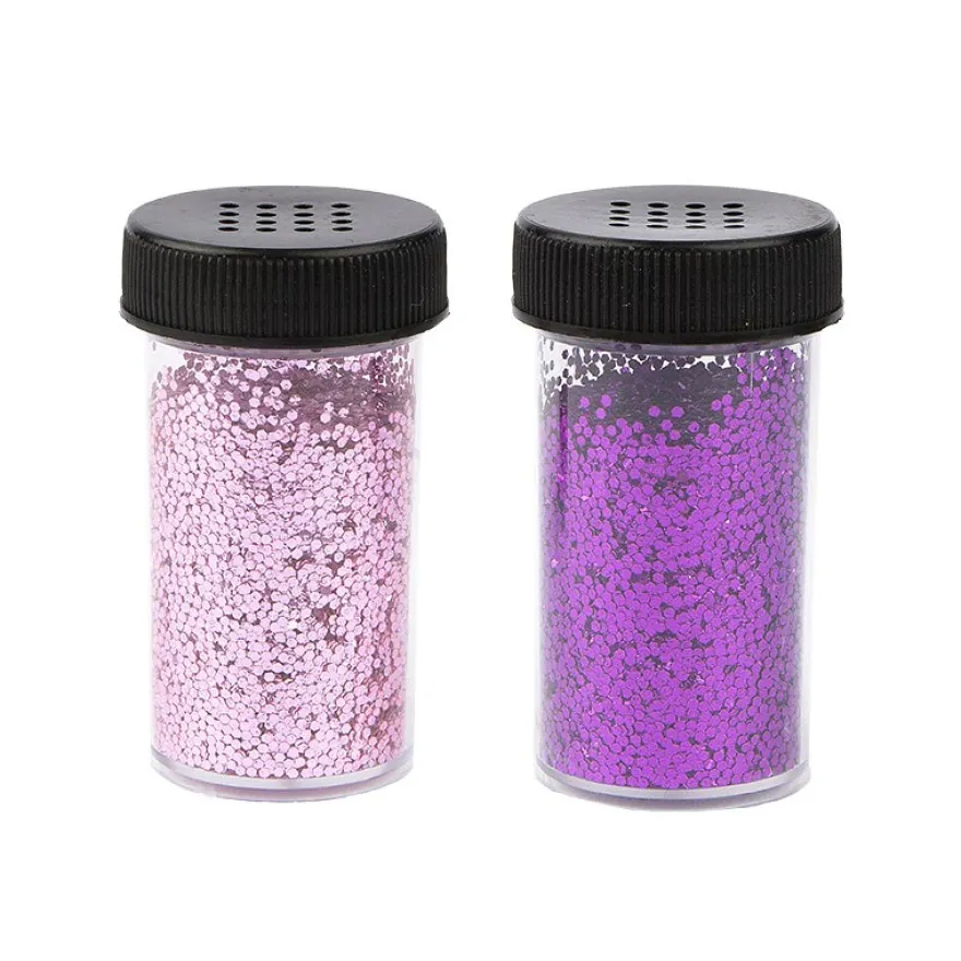 Royal-Glitzer, Streu-Deko,geprägt, 15g, rosé & violett