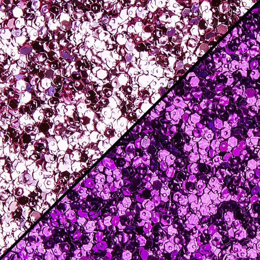 Royal-Glitzer, Streu-Deko,geprägt, 15g, rosé & violett