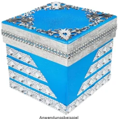 Royal-Schmuck, 5 selbstklebende Bordüren, 29 cm, klar