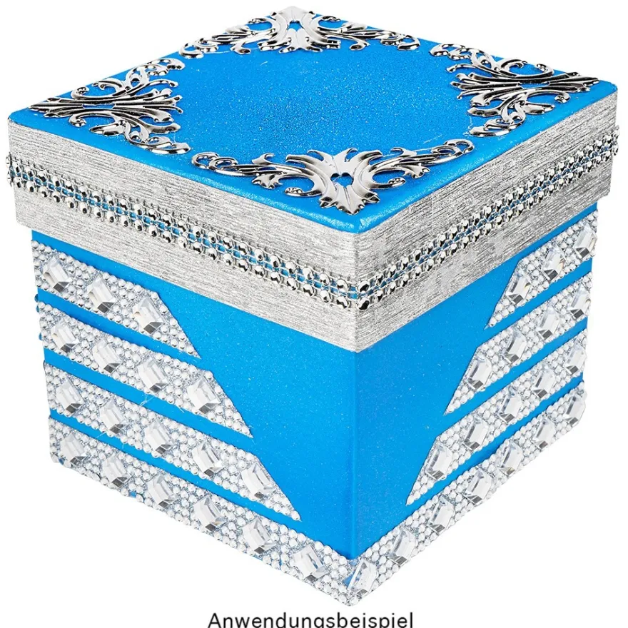 Royal-Schmuck, 5 selbstklebende Bordüren, 29 cm, klar