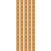 Royal-Schmuck, 5 selbstklebende Bordüren, 29 cm, orange
