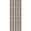 Royal-Schmuck, 5 selbstklebende Bordüren, 29 cm, dunkelbraun