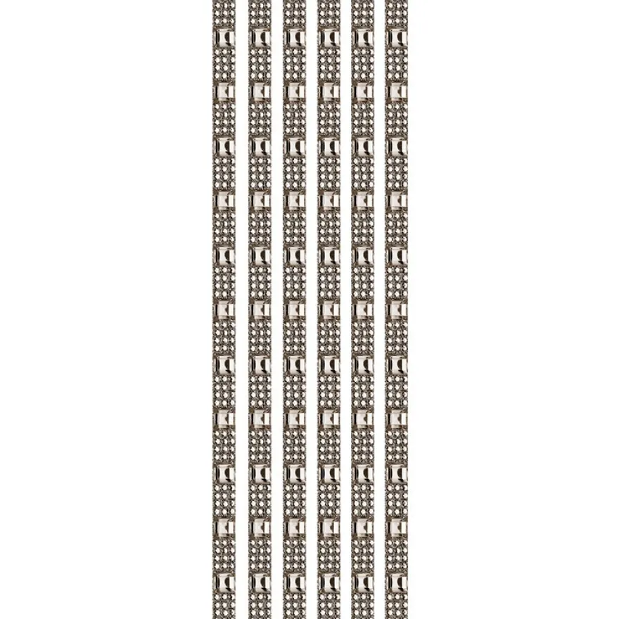 Royal-Schmuck, 6 selbstklebende Bordüren, 29 cm, dunkelbraun