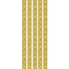 Royal-Schmuck, 5 selbstklebende Bordüren, 29 cm, bernstein