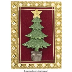 Royal-Schmuck, 5 selbstklebende Bordüren, 29 cm, bernstein