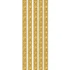 Royal-Schmuck, 5 selbstklebende Bordüren, 29 cm, champagner