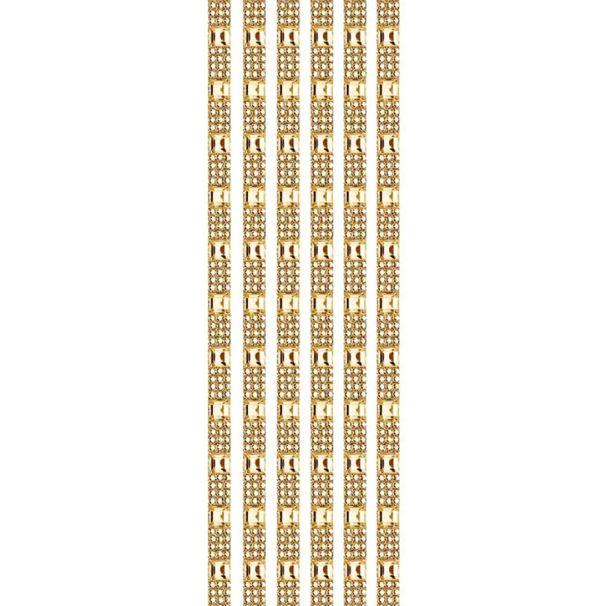 Royal-Schmuck, 6 selbstklebende Bordüren, 29 cm, champagner