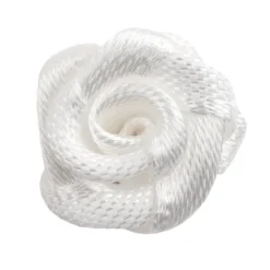 Satinrosen, Ø 1,5cm, seidenglänzend, weiß, 50 Stück