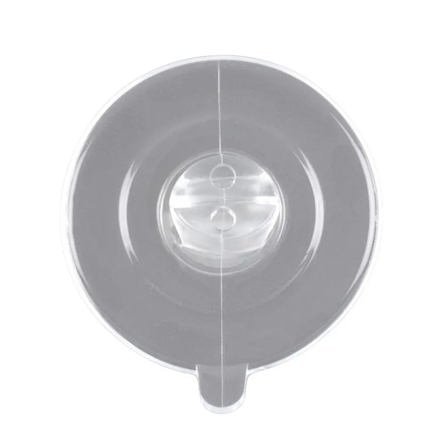 Saugnäpfe mit Kabelschlitz, Ø3cm, Tragkraft 1kg, transparent, 50 Stück