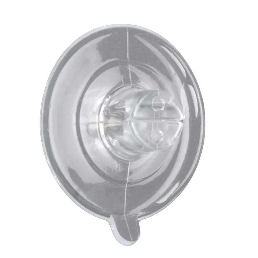 Saugnäpfe mit Kabelschlitz, Ø3cm, Tragkraft 1kg, transparent, 50 Stück