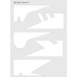 Schablone Falt-Stern