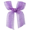 Schleifen, Organza/Satin, Bandbreite 10mm, 50 Stück, violett