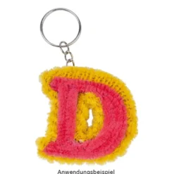 Schlüsselringe mit Kette, Ø2,5cm, 5cm lang, inkl. Spaltringe & Verbindungsringe, 180-teilig