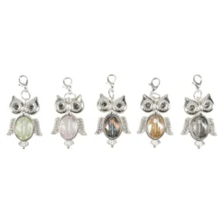 Schmuck-Anhänger Eulen 4, 3,5cm, 5 verschiedene Designs