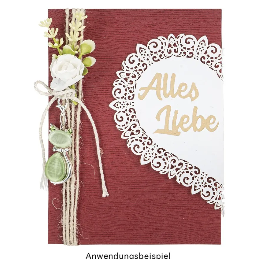 Schmuck-Anhänger Katzen 2, 3,8cm, 5 verschiedene Designs