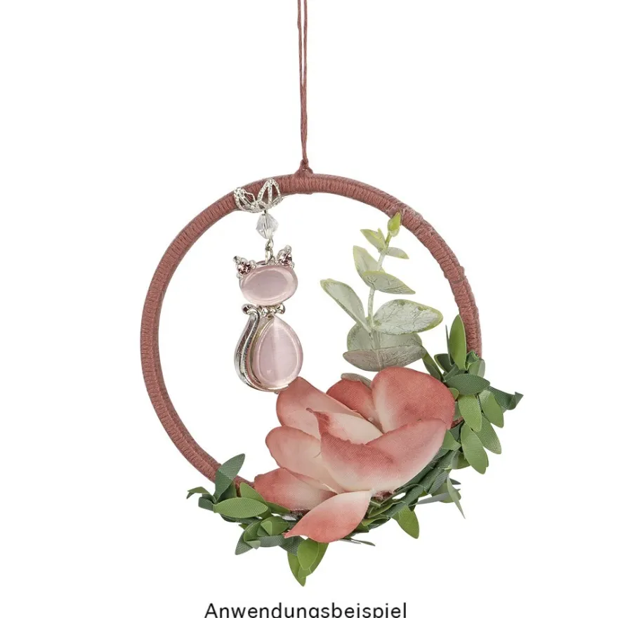 Schmuck-Anhänger Katzen 2, 3,8cm, 5 verschiedene Designs