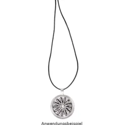 Schmuckanhänger, Rohlinge, Design 1, versch. Designs & Größen, silber, 6 Stück
