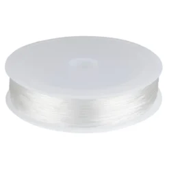 Schmuckband, elastisch, Ø 0,8mm, 20m, transparent