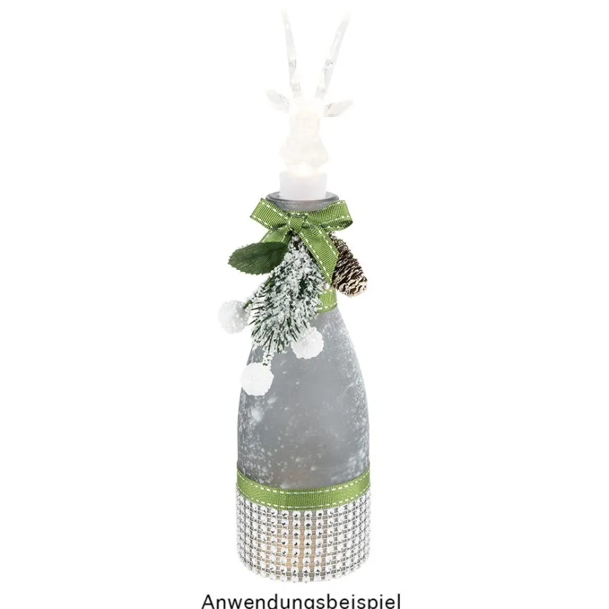 Schmucknetz-Band, 4,3cm breit, 1,5m lang, silber