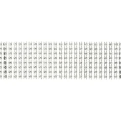 Schmucknetz-Band, 4,3cm breit, 1,5m lang, gold
