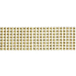 Schmucknetz-Band, 4,3cm breit, 1,5m lang, gold