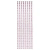 Schmuckstein-Bordüren Mira, selbstklebend, facettiert, 29cm, rosa-irisierend