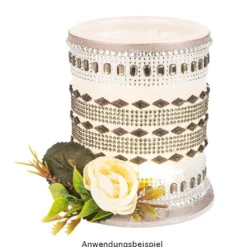 Schmuckstein-Bordüren Vielfalt, selbstklebend, 10 verschiedene Designs, 10 Bogen